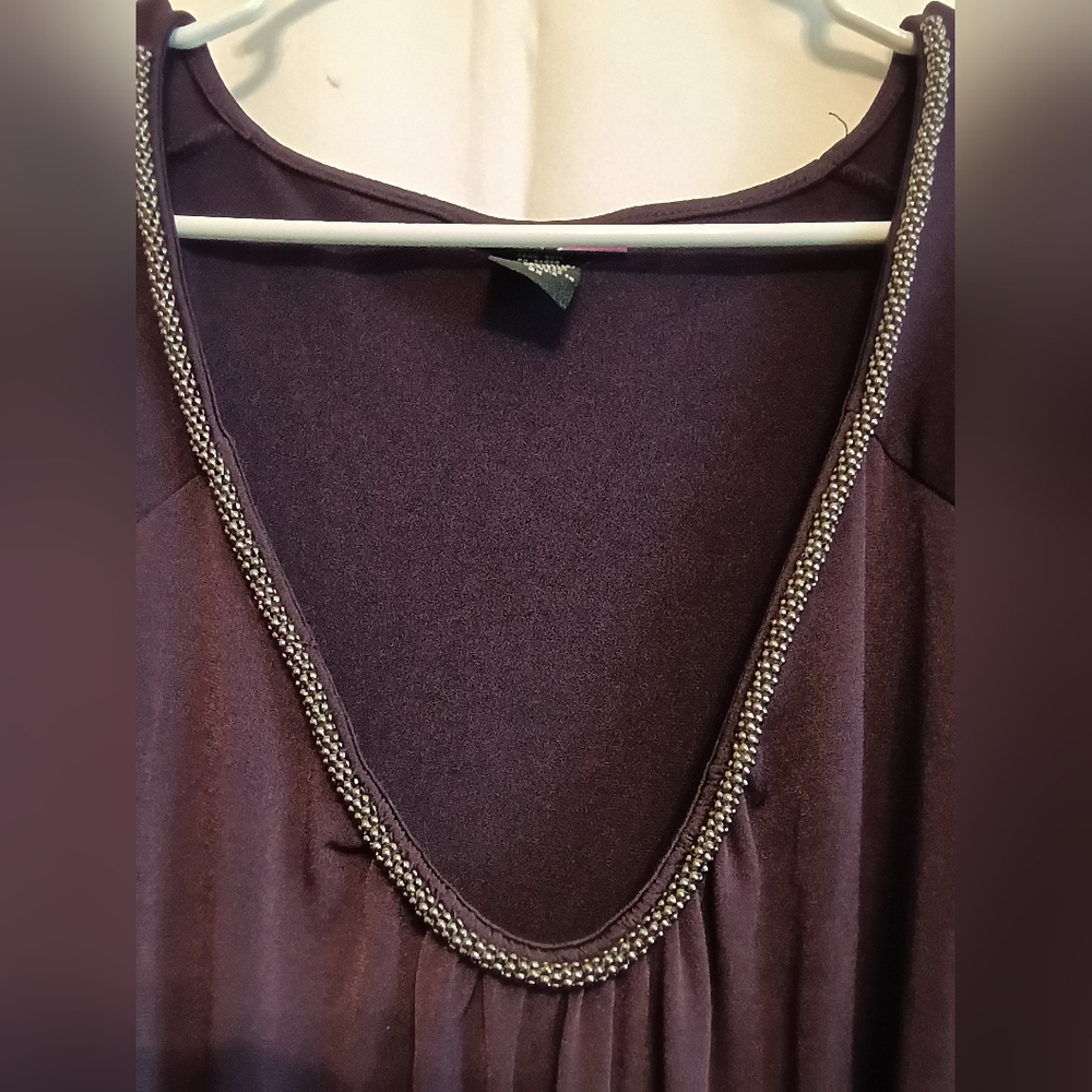 LYS Chic Long Sleeve With Belt Purple Dress Size 3x. - Picture 4 of 8